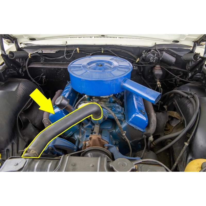 Mangueira Superior Radiador Galaxie Landau Motor 272 292 Usada