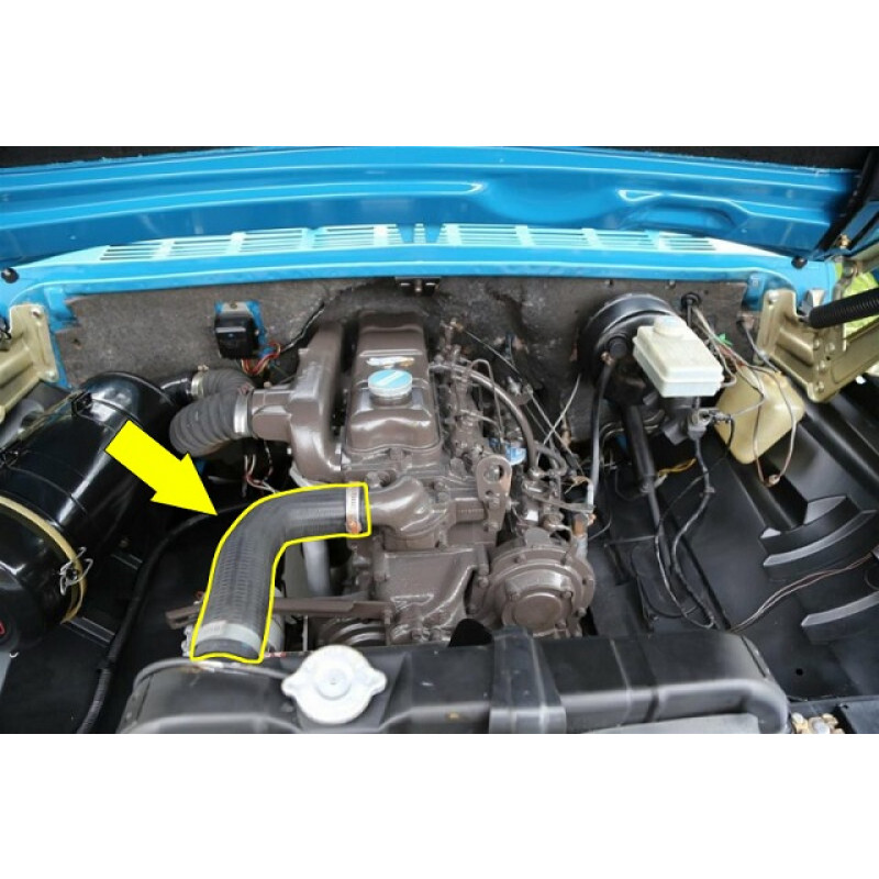 Mangueira Superior Radiador D-10 79 à 85 Gates Usada