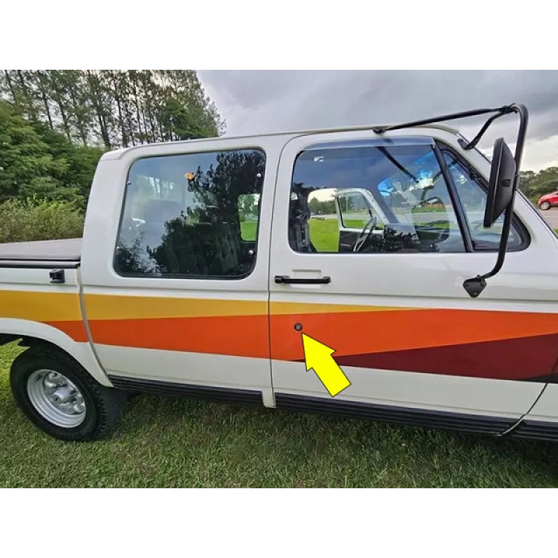 Cilindro Porta D-20 D-40 85 À 96 Cromado Original GM Novo