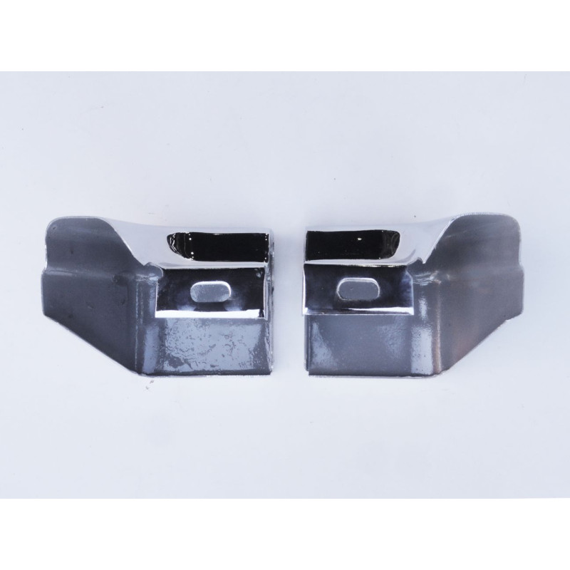 Batente Parachoque Traseiro Aero WIllys 1967 a 1971 Novo - Par