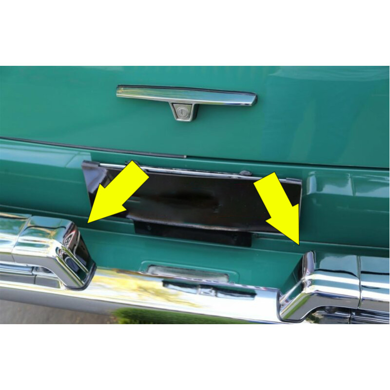 Batente Parachoque Traseiro Aero WIllys 1967 a 1971 Novo - Par