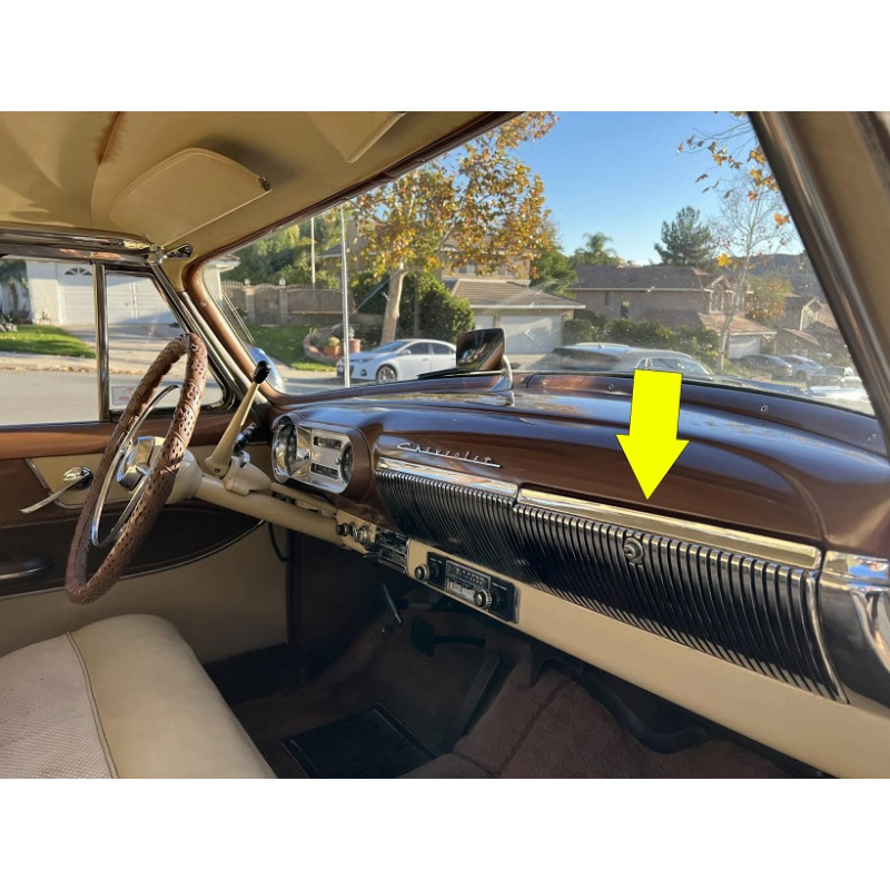 Tampa Porta Luvas Chevrolet Bel Air 1953 E 54 Original Usada