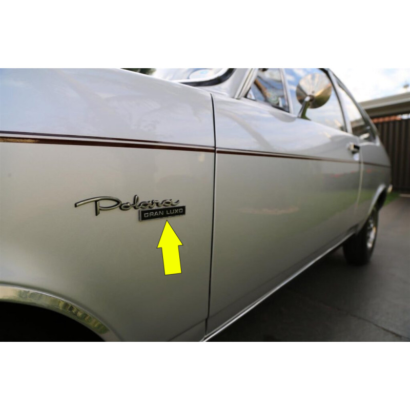 Emblema Gran Luxo Lateral Paralama Dodge Polara Original Usado