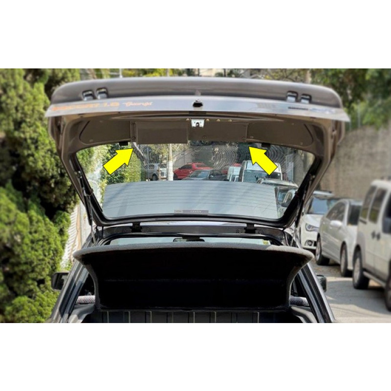 Tampa Motor Limpador Traseiro Porta Malas Escort 87 À 92 Original