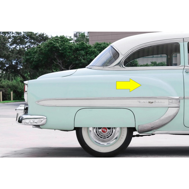 Máquina Vidro Traseira Direita Bel Air 53 E 54 2 Portas Usada