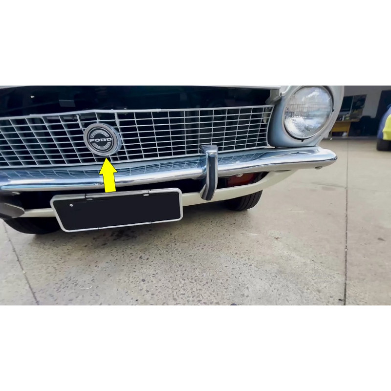 Emblema Grade Maverick Super Fase 1 Até 76 Original Usado