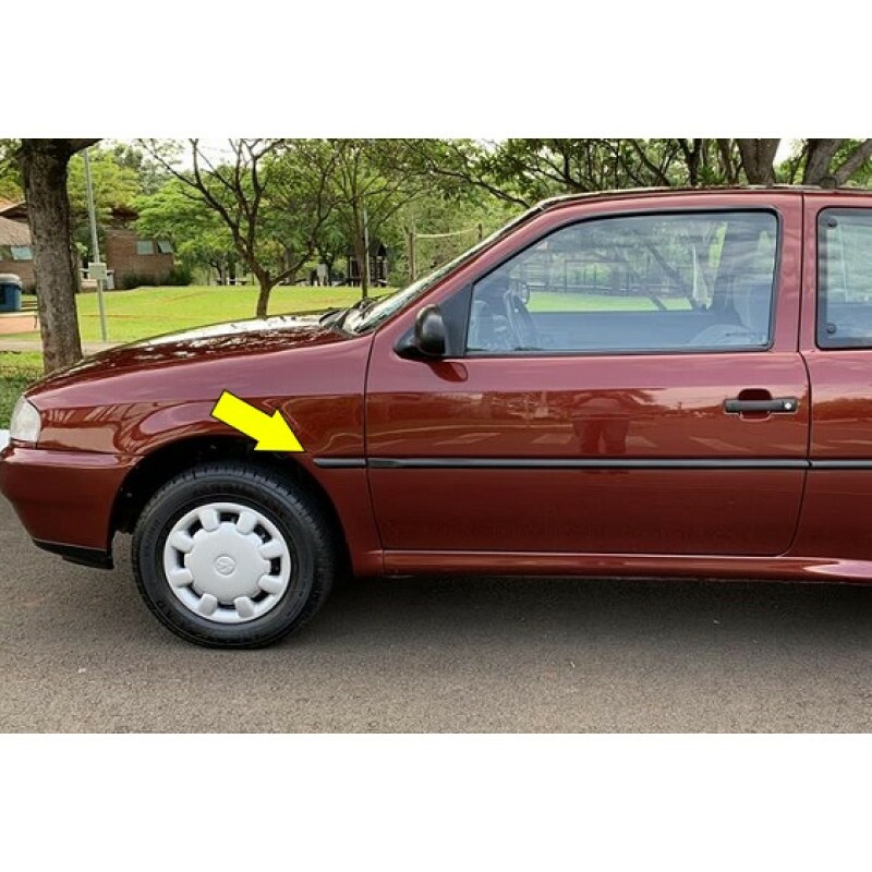 Friso Paralama Gol Parati Saveiro Bola Original VW Usado Par