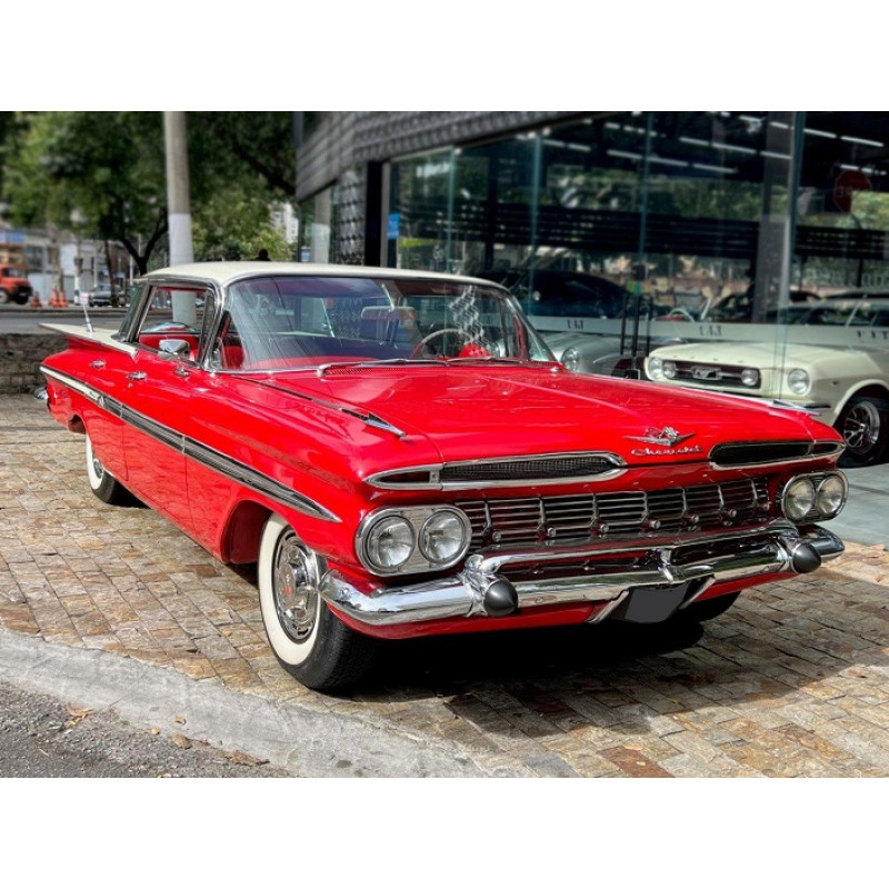 Varão Da Fechadura Traseira Esquerda Impala 59 E 60 4 Portas Sem Coluna