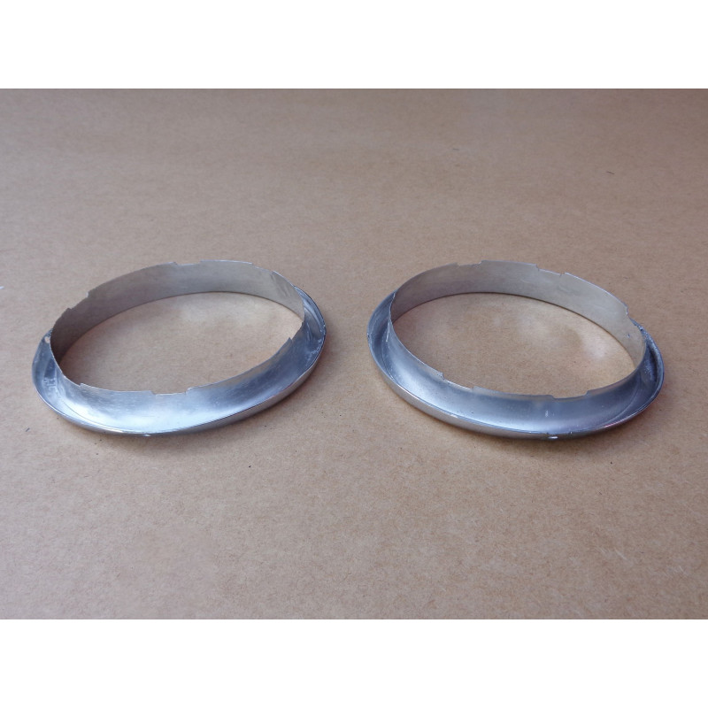 Aro Farol Dodge D100 D400 D950 Cromado Original - Par