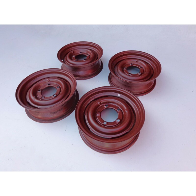 Roda Rural Willys Ford Aro 15 X 5 Original Nova - Jogo