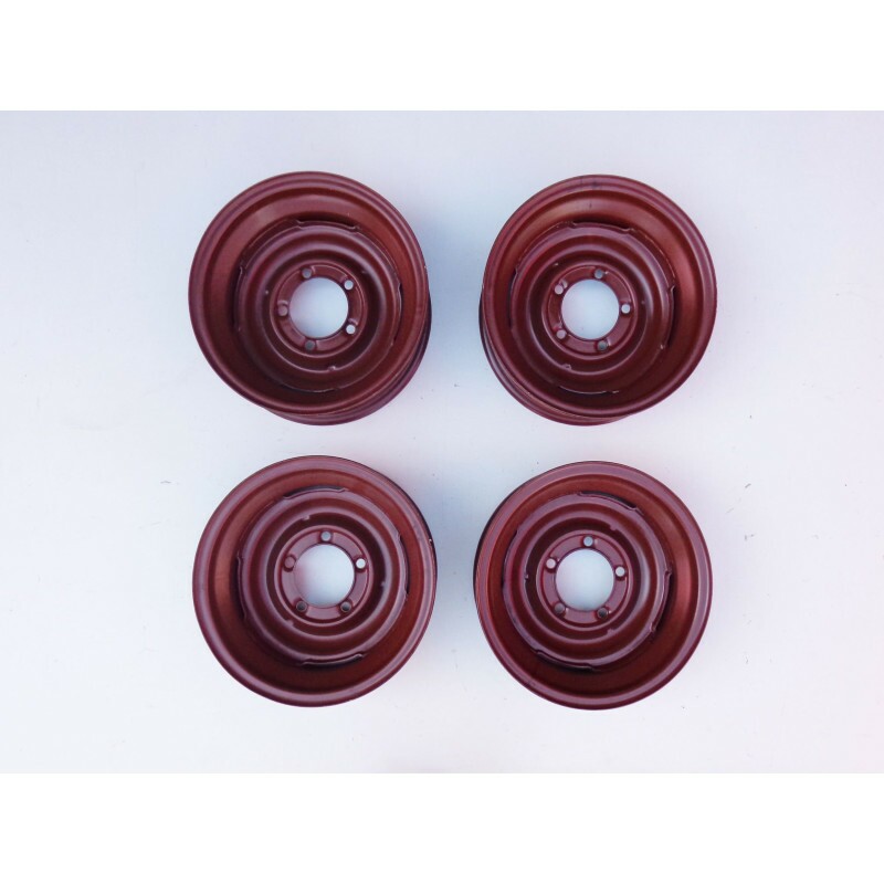 Roda Rural Willys Ford Aro 15 X 5 Original Nova - Jogo