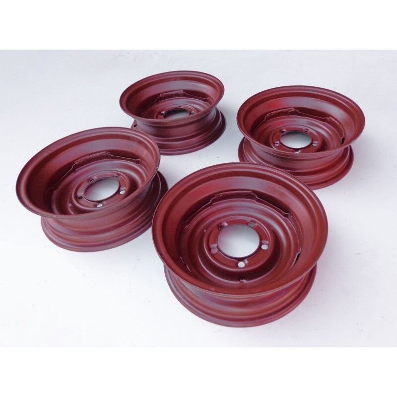 Roda Rural Willys Ford Aro 15 X 5 Original Nova - Jogo