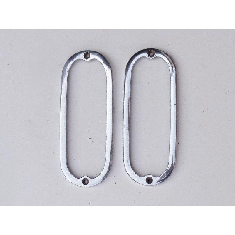 Aro Do Pisca Dianteiro Bel Air 1954 Original Usado - Par