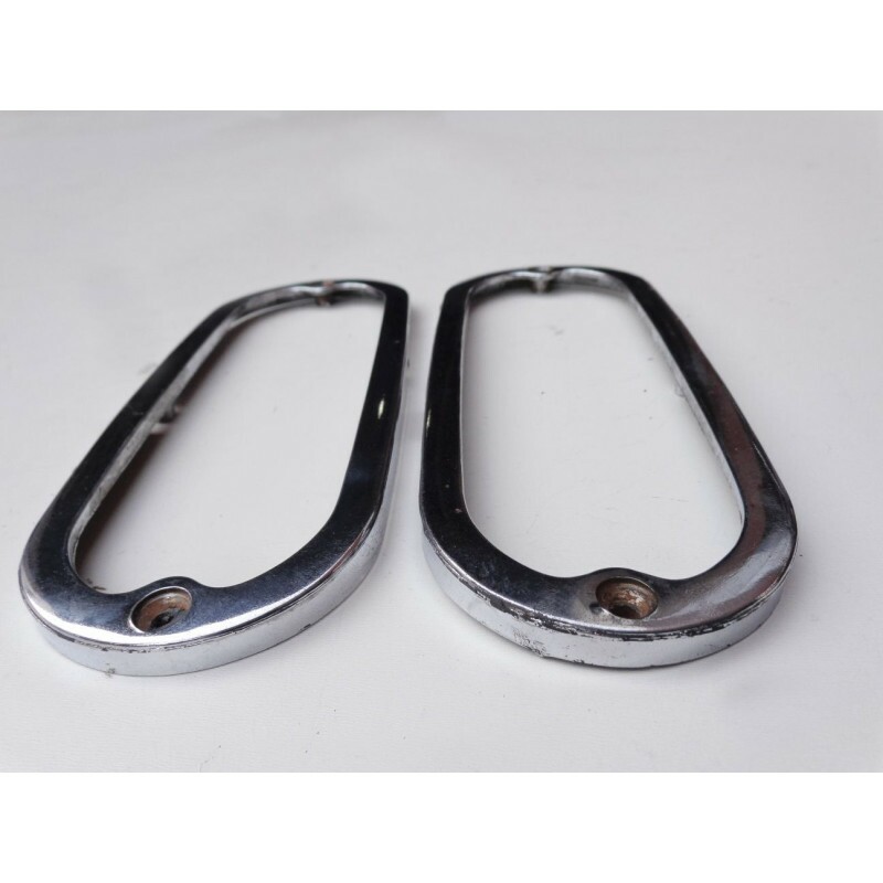 Aro Do Pisca Dianteiro Bel Air 1954 Original Usado - Par