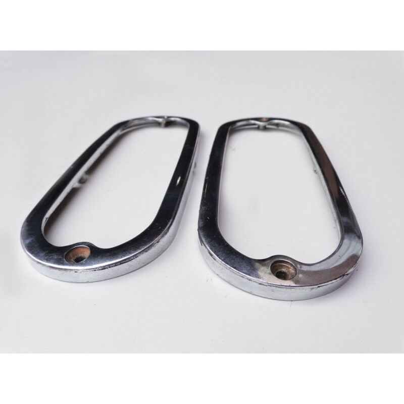 Aro Do Pisca Dianteiro Bel Air 1954 Original Usado - Par