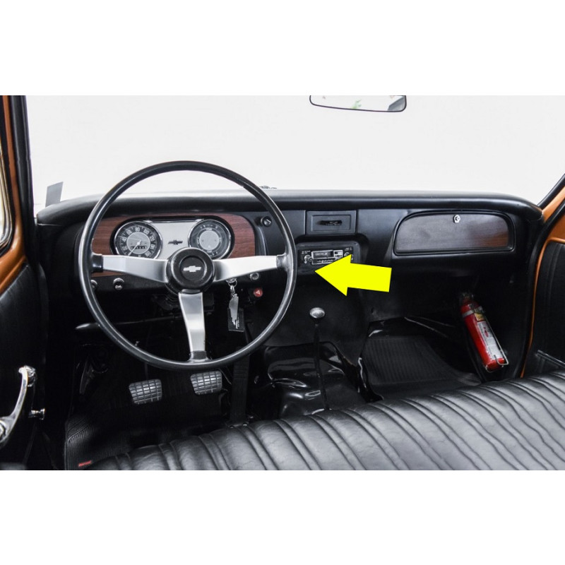 Volante Veraneio Direção Hidráulica Estria Grossa Original Usado