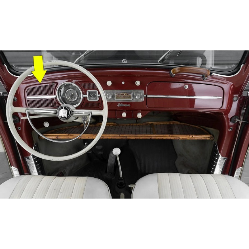 Grade Tela Do Alto Falante Painel Fusca Até 70 Original Usada