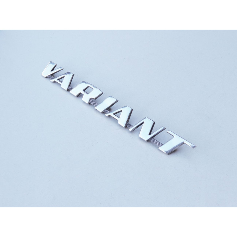 Emblema Traseiro Variant I Até 1977 Original Volkswagen Usado