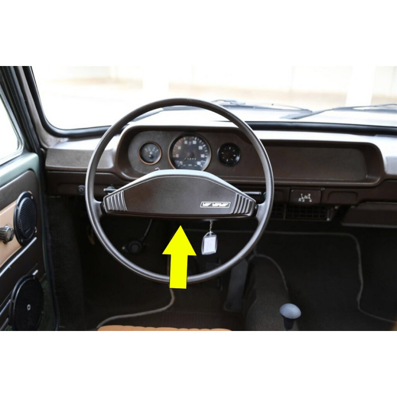 Botão Buzina Volante Brasília 78 À 80 Original VW Novo