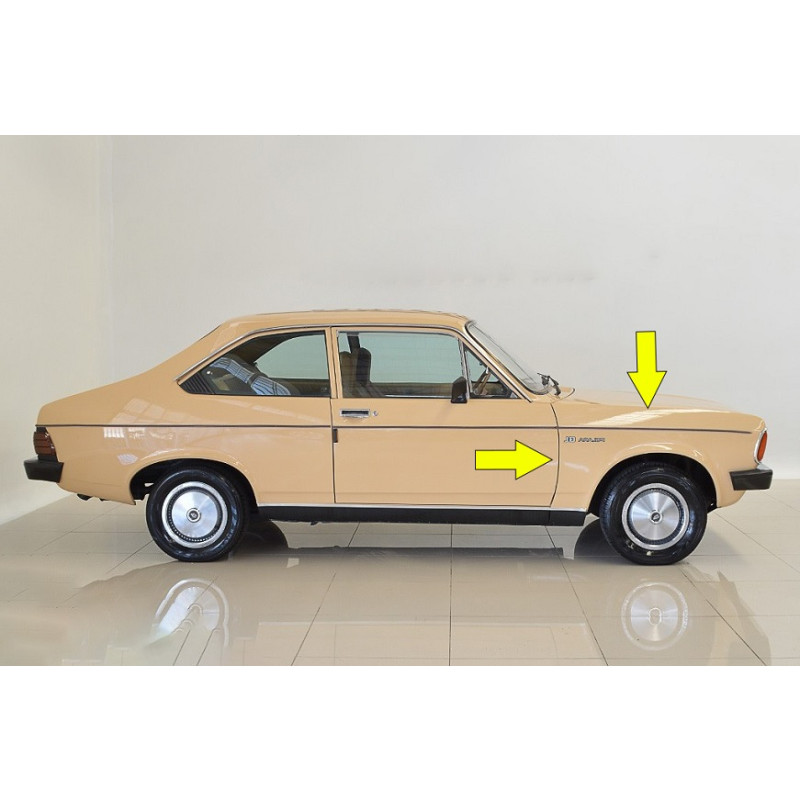 Paralama Dianteiro Direito Dodge 1800 Polara Até 77 Original