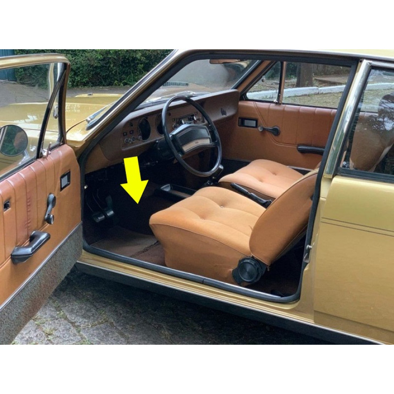 Assoalho Bandeja Esquerda Dodge 1800 Polara Original Usado