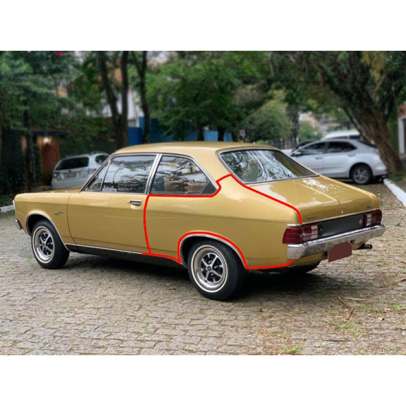 Lateral Paralama Traseiro Esquerdo Dodge 1800 Polara Original Usado