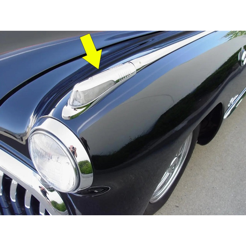 Pisca Dianteiro Do Paralama Buick 1949 Original Usado - Par