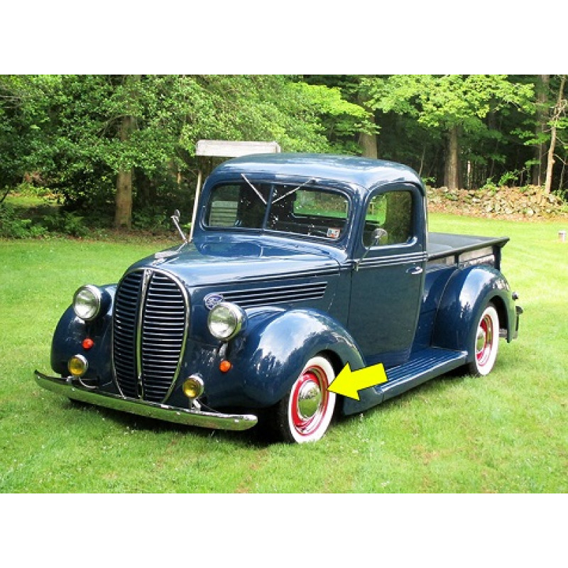 Calota Pick Up Ford 1938 E 39 1 Tonelada Roda 8 Furos Usada