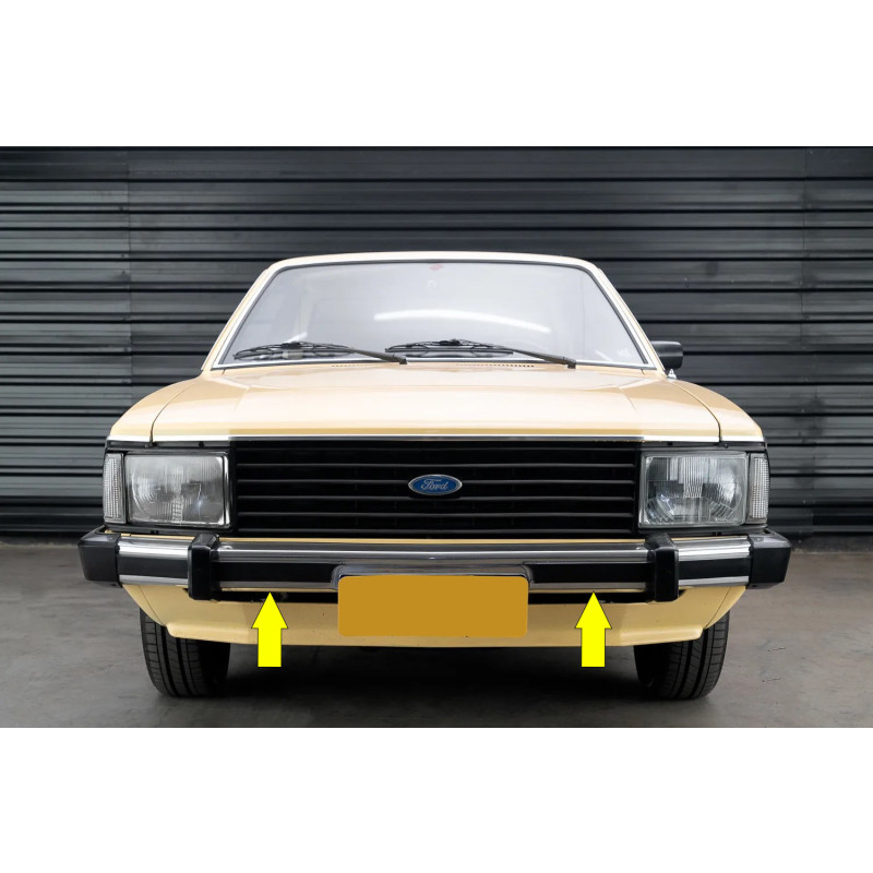 Suporte Parachoque Dianteiro Corcel Il Del Rey Pampa - Par