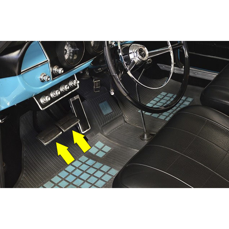 Pedal Freio E Embreagem Corcel I Belina I Até 77 Usado - Par