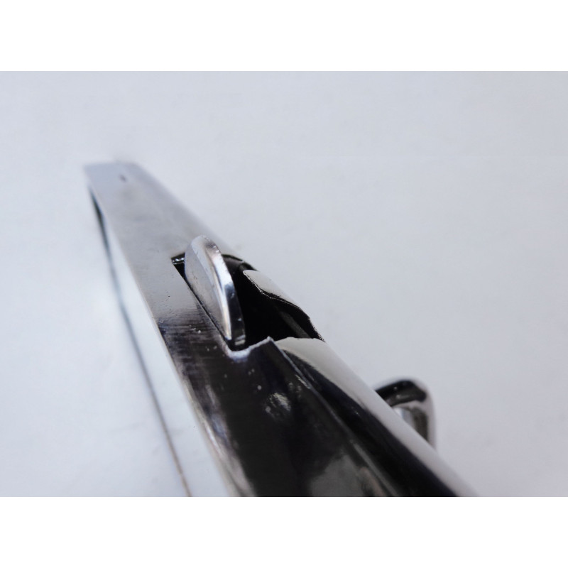 Retrovisor Interno F-100 F-600 56 E 59 À 61 Novo Cromado