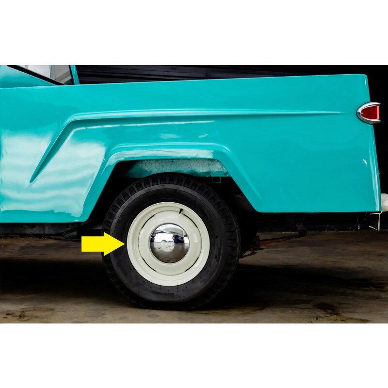 Roda Ferro F-75 Jeep Aro 16 X 5,5 Original Usada - Par