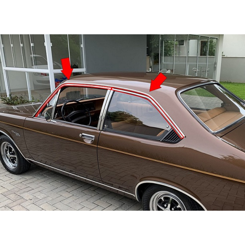 Friso Superior Janela Dodge 1800 Polara Original Usado Jogo