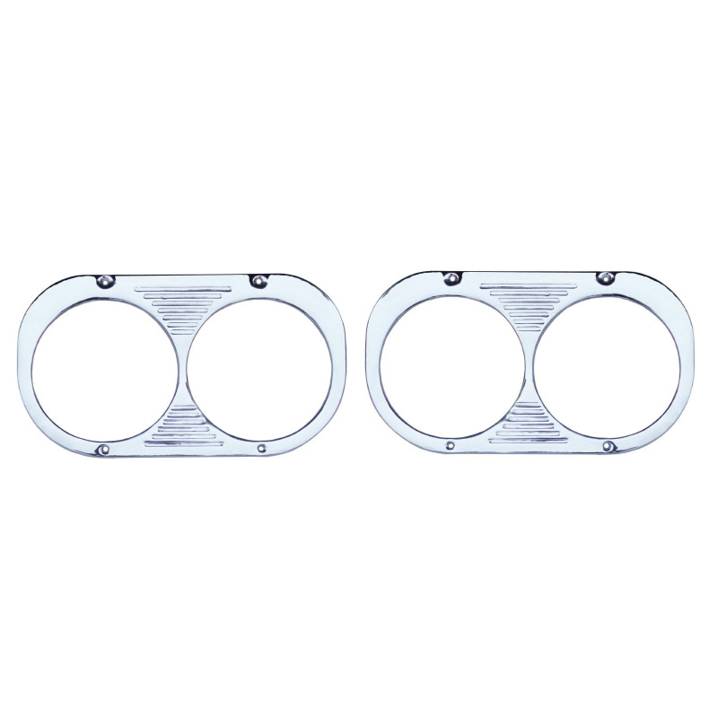 Aro Farol Chevrolet Brasil 3100 6500 63 Original Usado - Par