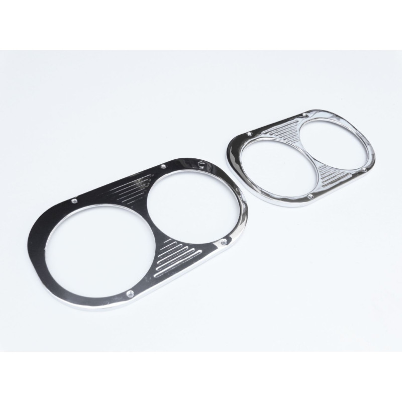 Aro Farol Chevrolet Brasil 3100 6500 63 Original Usado - Par