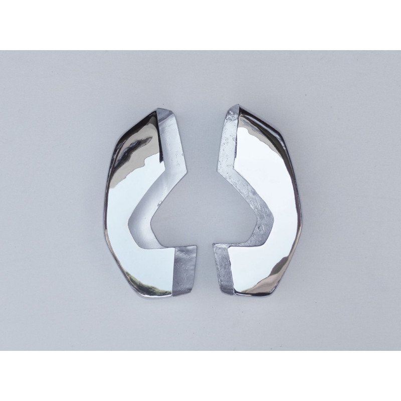 Batente Parachoque Dianteiro Corcel 75 À 77 Sem Borracha Original - Par