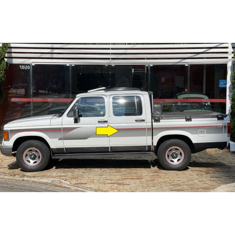 Máquina Vidro Traseira Esquerda D-20 91 À 96 Original Nova