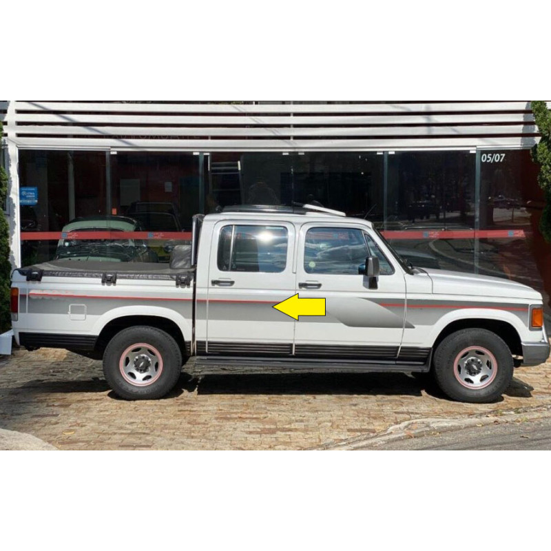 Máquina Vidro Traseira Direita D-20 91 À 96 Original Nova