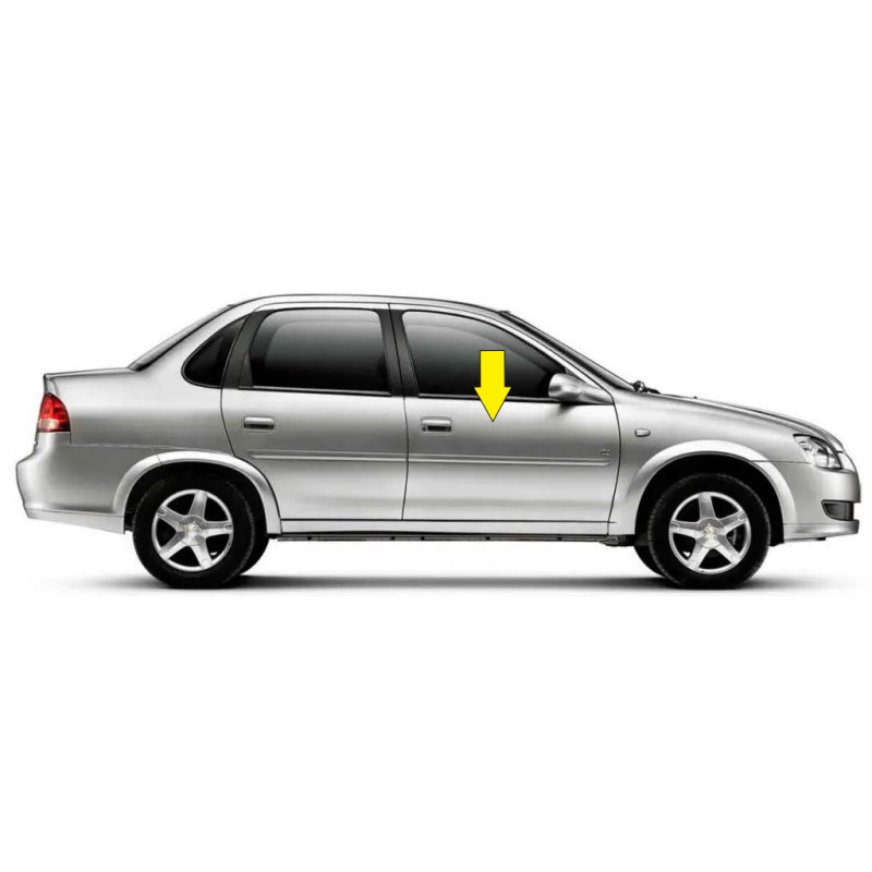 Máquina Vidro Dianteira Direita Manual Corsa Classic Até 16 Original