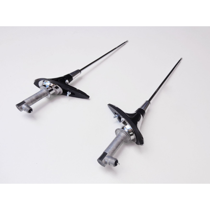 Antena Traseira Bel Air Impala 1961 e 62 Cromada Nova - Par