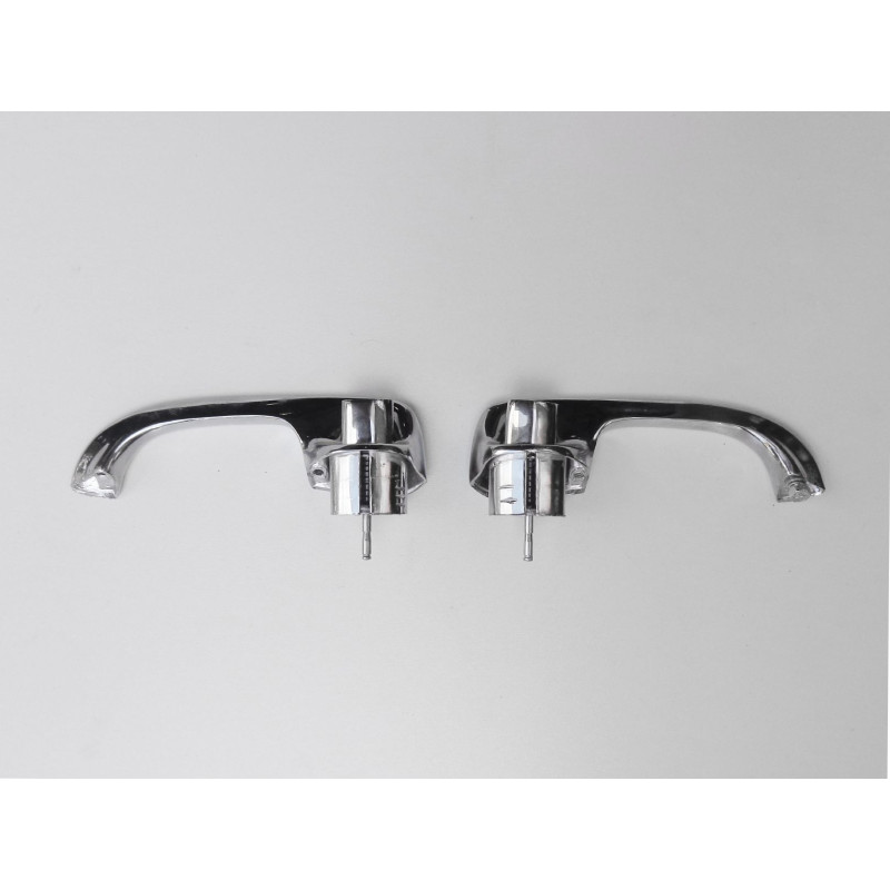 Maçaneta Externa Bel Air Impala 1959 Original Restaurada - Par