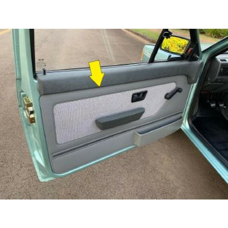 Forro Porta Creme Gol Parati GLS Quadrado 87 Diante - Jogo