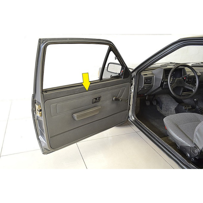 Forro Porta Cinza Gol Parati Cl Quadrado 87 Diante - Jogo