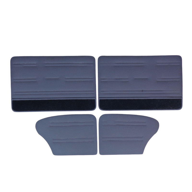 Forro Porta Fusca Itamar 93 À 96 Cinza Carpet Com Detalhe Jogo