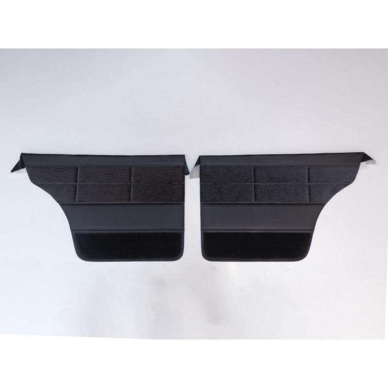 Forro Porta Opala 4 Portas 85 À 90 Preto Com Cinza - Jogo