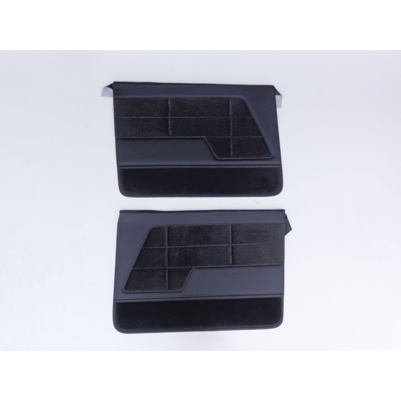 Forro Porta Opala 4 Portas 85 À 90 Preto Com Cinza - Jogo