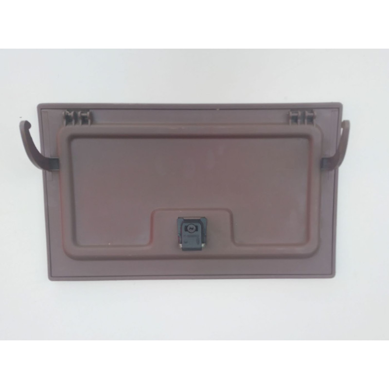 Tampa Porta Luvas Marrom Escort Até 92 Original Ford Usada