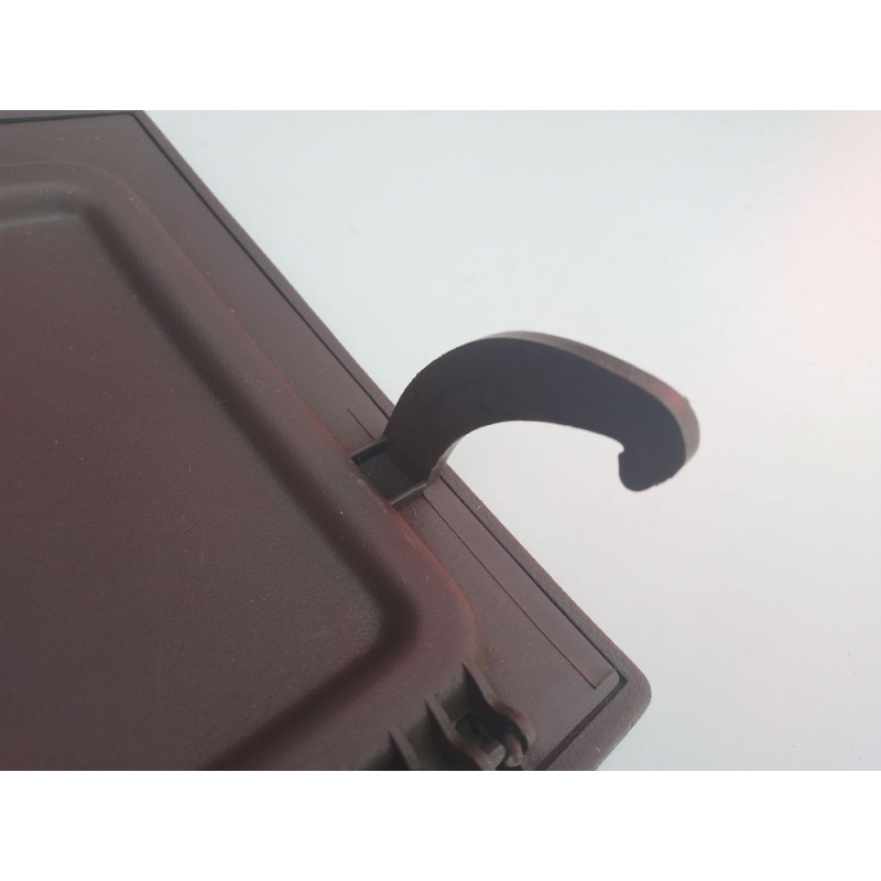 Tampa Porta Luvas Marrom Escort Até 92 Original Ford Usada