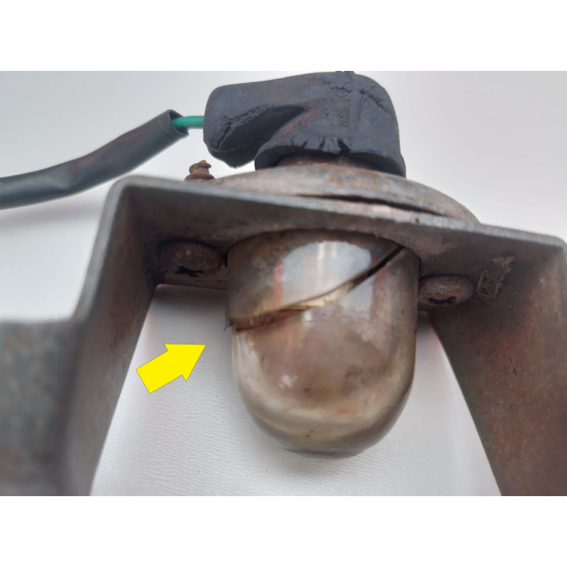 Lanterna De Placa Dodge 1800 Polara Até 79 Original Usada