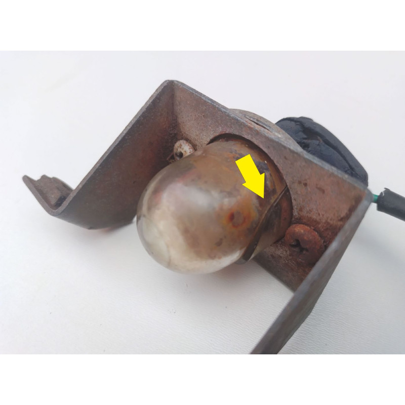 Lanterna De Placa Dodge 1800 Polara Até 79 Original Usada